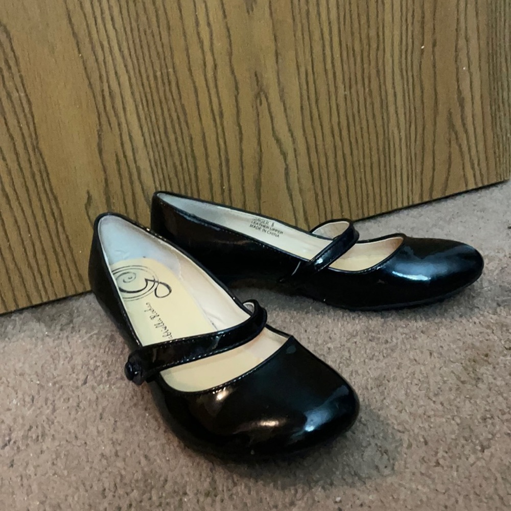 Small Heeled Leather Shoes